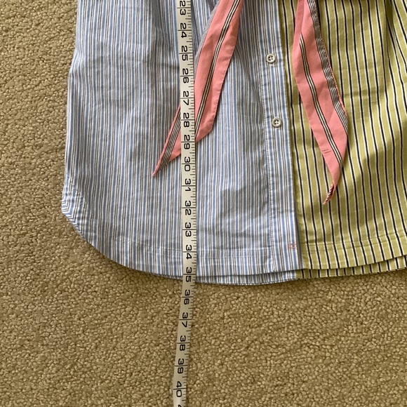 Anthropologie Maeve Shirt Dress— Looks Great Over Jeans too- 2 Side Pockets - Picture 7 of 13
